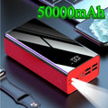 Fast Charge Large Capacity Power Bank 50000 mAh 30,000 20,000 Power Bank