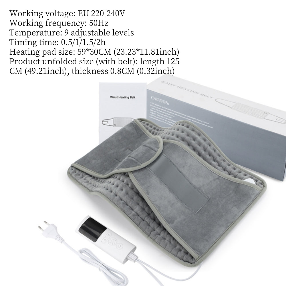 Electric Heating Pads for Back Neck Shoulder Relief Home Sofa Office Desktop Winter Warm Blanket Auto-Off Machine Washable Mat