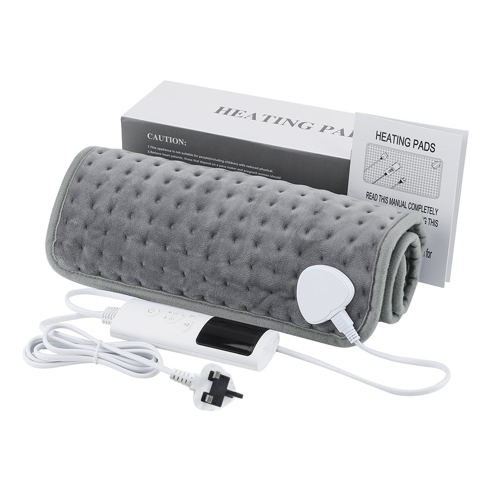 Electric Heating Pads for Back Neck Shoulder Relief Home Sofa Office Desktop Winter Warm Blanket Auto-Off Machine Washable Mat