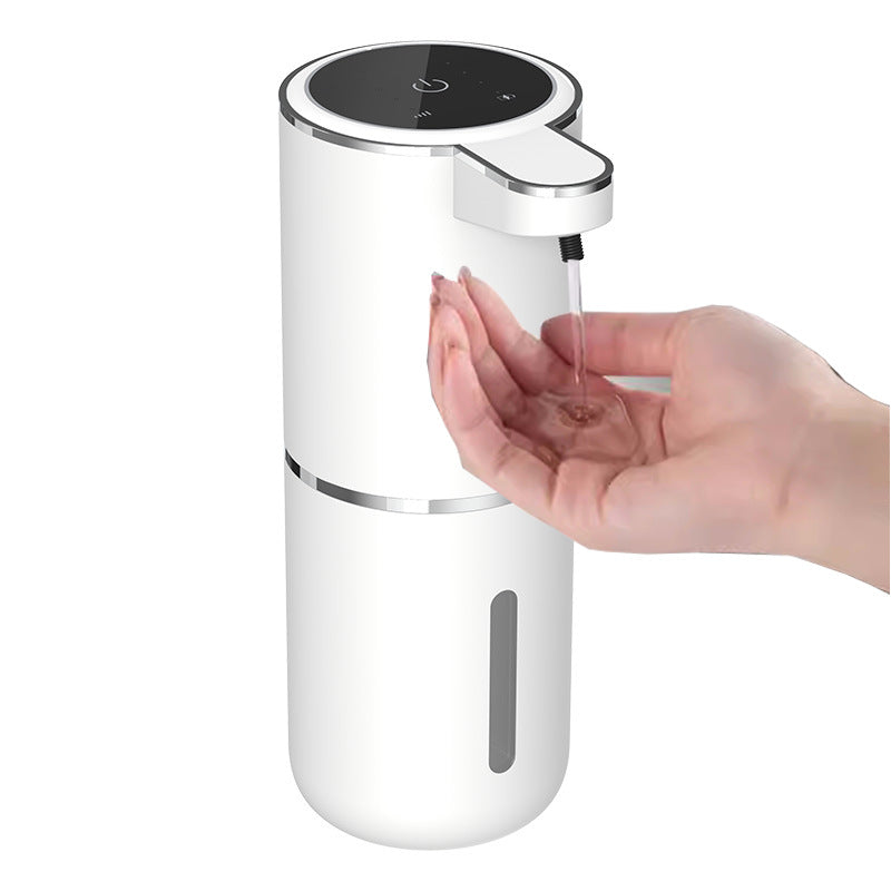 380ML Capacity IPX5 Waterproof Hand Sanitizer Pump Wash Machine 4Levels Smart Sensor Touchless Electric Automatic Soap Dispenser