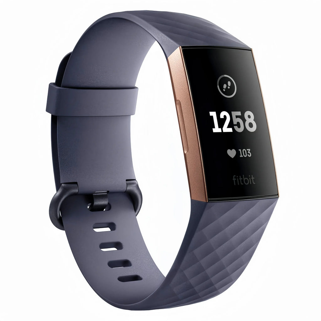 Fitbit Charge 3 Fitness Tracker Smart Watch Heart Rate Monitor Sleep Steps Exercise Waterproof Band for Men Women Health Sports - Luvia