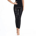 High Waist Leggings Women Sculpting Sleep Leg Legging Tummy Control Skinny Panties Slimming Leggings Thigh Slimmer Pants - Luvia
