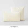Super Soft Cushion Cover Velvet Pillow Cover For Sofa Living Room Housse De Coussin 30x50cm Decorative Pillows Nordic Decoration - Luvia