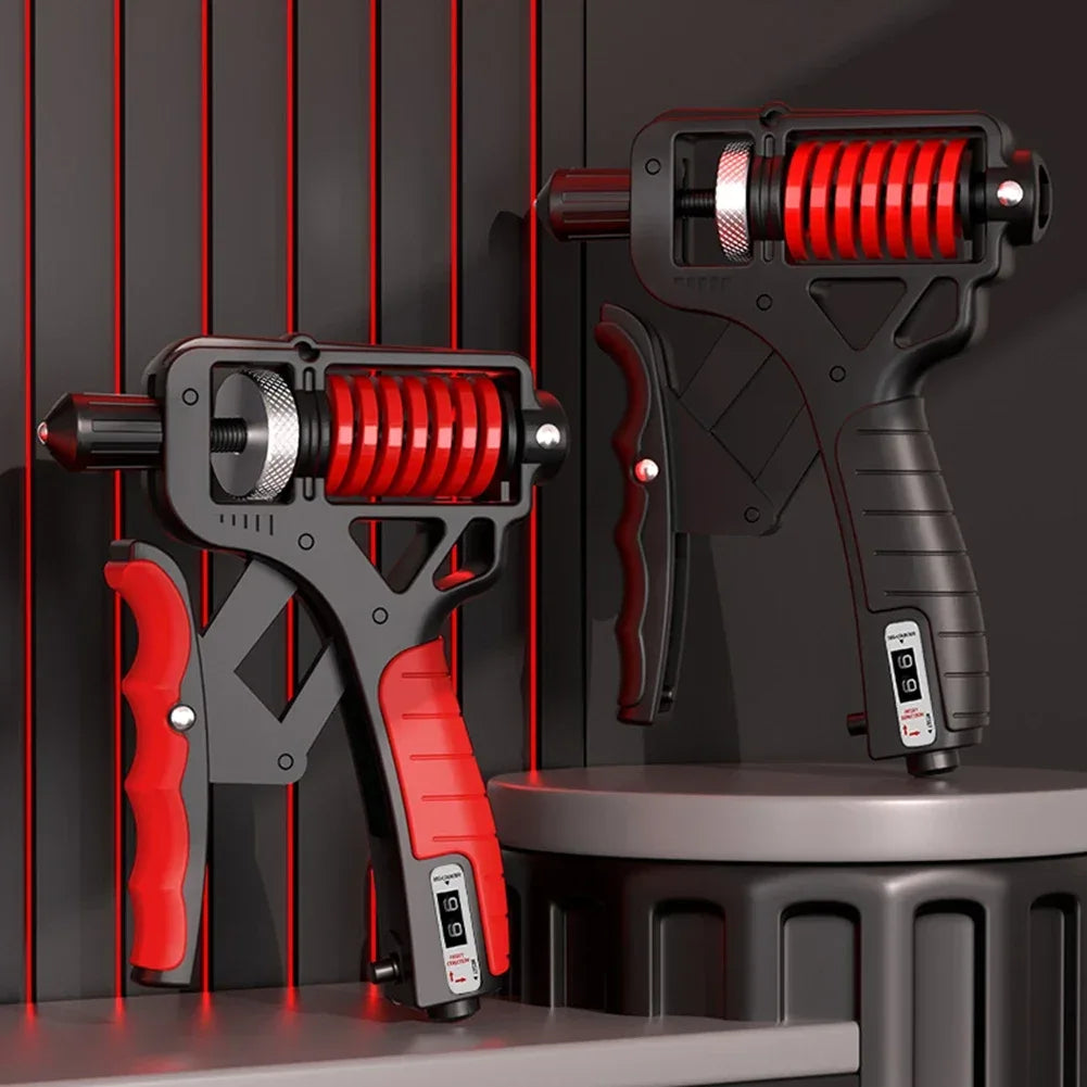 Hand Grip Strengthener Hand Gripper Nonslip Grip Strength Trainer Adjustable Resistance 5-165KG for Strong Wrists Fingers Hands - Luvia