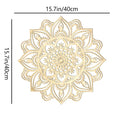 Metal Wall Art Moroccan Decoration to Enhance Your Living Room with Indian and Mandala Design Stylish Home Accent Piece - Luvia