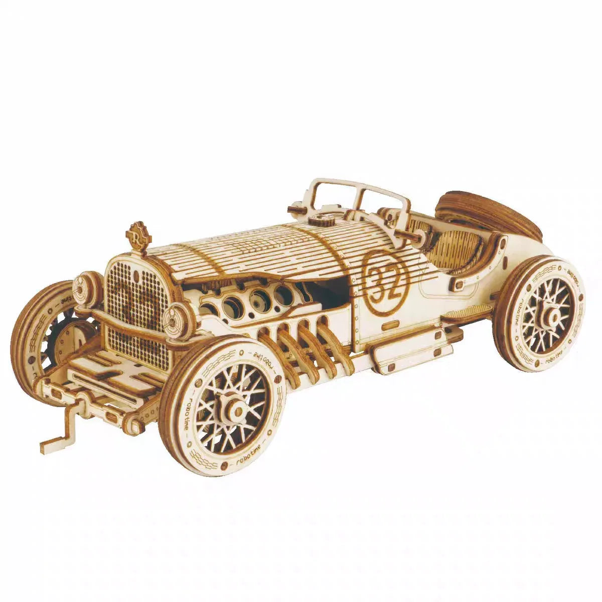 3D Wooden Car Puzzle，DIY Mechanical Model Kits for Adults ，Scale Model, Teens, Birthday Gift Idea Home Office Desk Decoration - Luvia