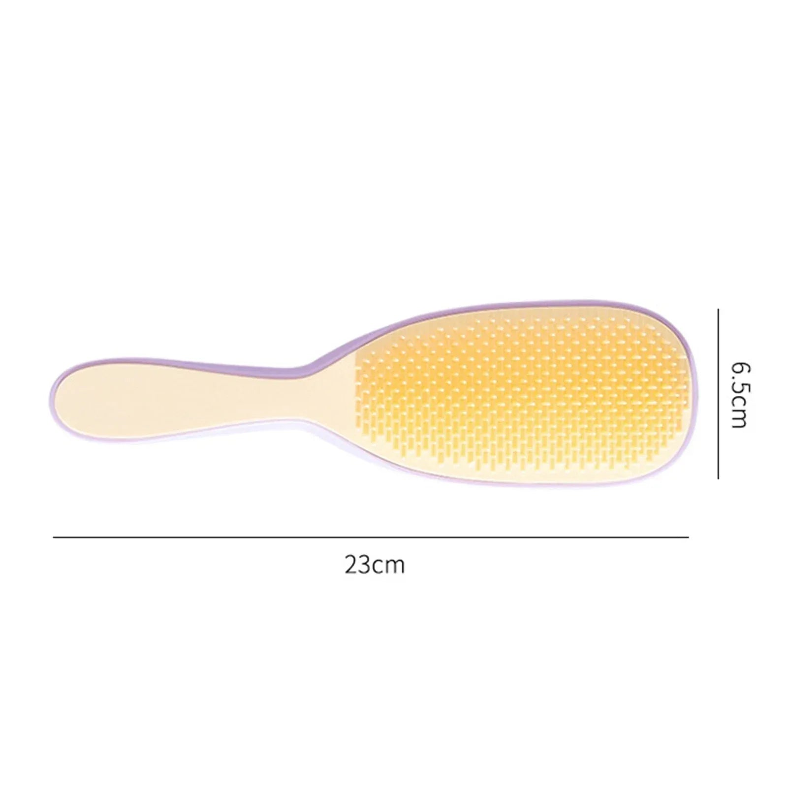 Detangler Hair Brush No Pulling or Split Ends Ultra-Soft Detangler Brush for Thick Curly Hair - Luvia