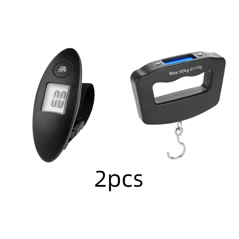 50kg/10g Digital Luggage Scale Electronic Portable Suitcase Travel Weighs With Backlight Electronic Travel Hanging Scales