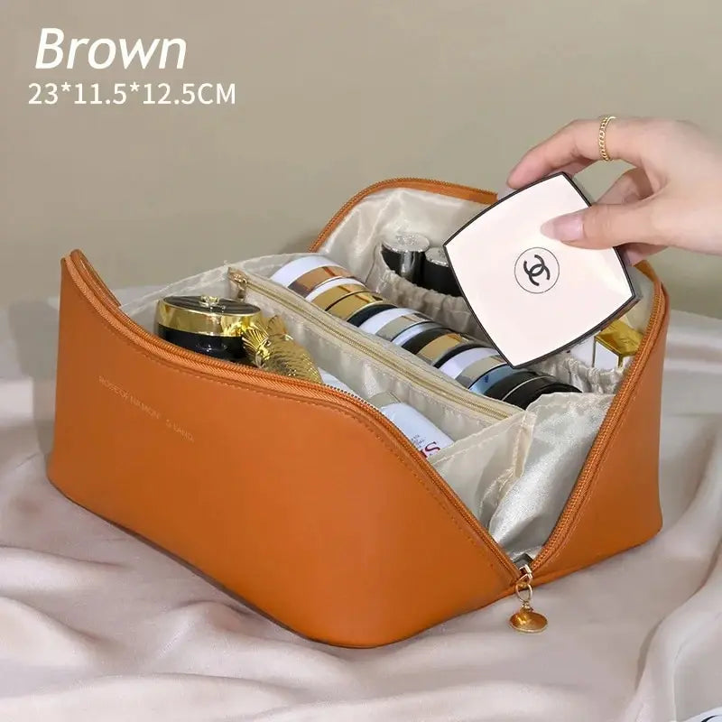 1/2Pcs Cosmetics Storage Kit Large Capacity Travel Toiletry Bag Makeup Bag Ins Advanced Sense Portable Cosmetic Storage Bag