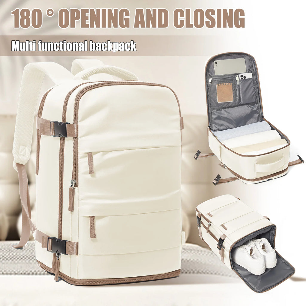 Women Men Travel Backpack , Cabin Bag Ryanair Hand Luggage 40x20x25 Travel Backpack College Bookbag Laptop Bag, eastpak rucksack