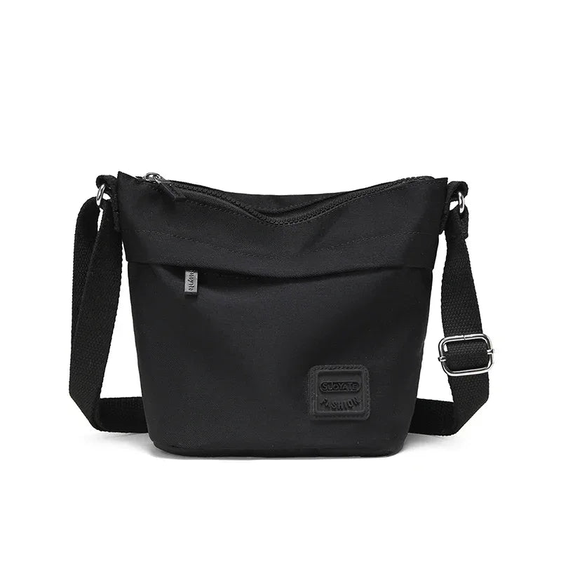 Nylon Fabric Shoulder Bag, Fashionable Mobile Phone Bag, Versatile For Middle-Aged And Elderly Leisure, Diagonal Cross Small Bag - Luvia