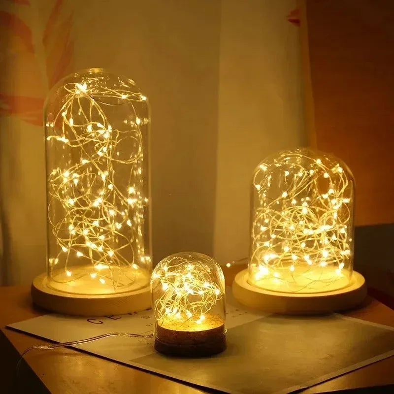 Fairy Light String Led Copper Wire String Light 1/2/3/5/10/30M USB/Battery Powered For Bedroom Garden Party Wedding Decoration - Luvia