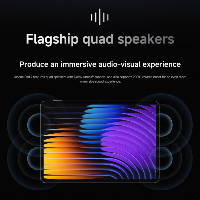 FR Warehouse Xiaomi Pad 7 Global Version Tablet  8850mAh 13MP Camera Snapdragon 7+ Gen 3 Octa-core 11.2" 3.2K Display 144Hz 45W