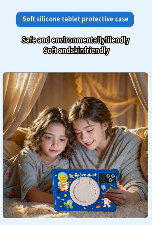 10.1-inch Kids Tablet Android 13 64GB Bluetooth WIFI support Youtube IPS 1280X800 screen Dual SIM Card 5000mAh with Case