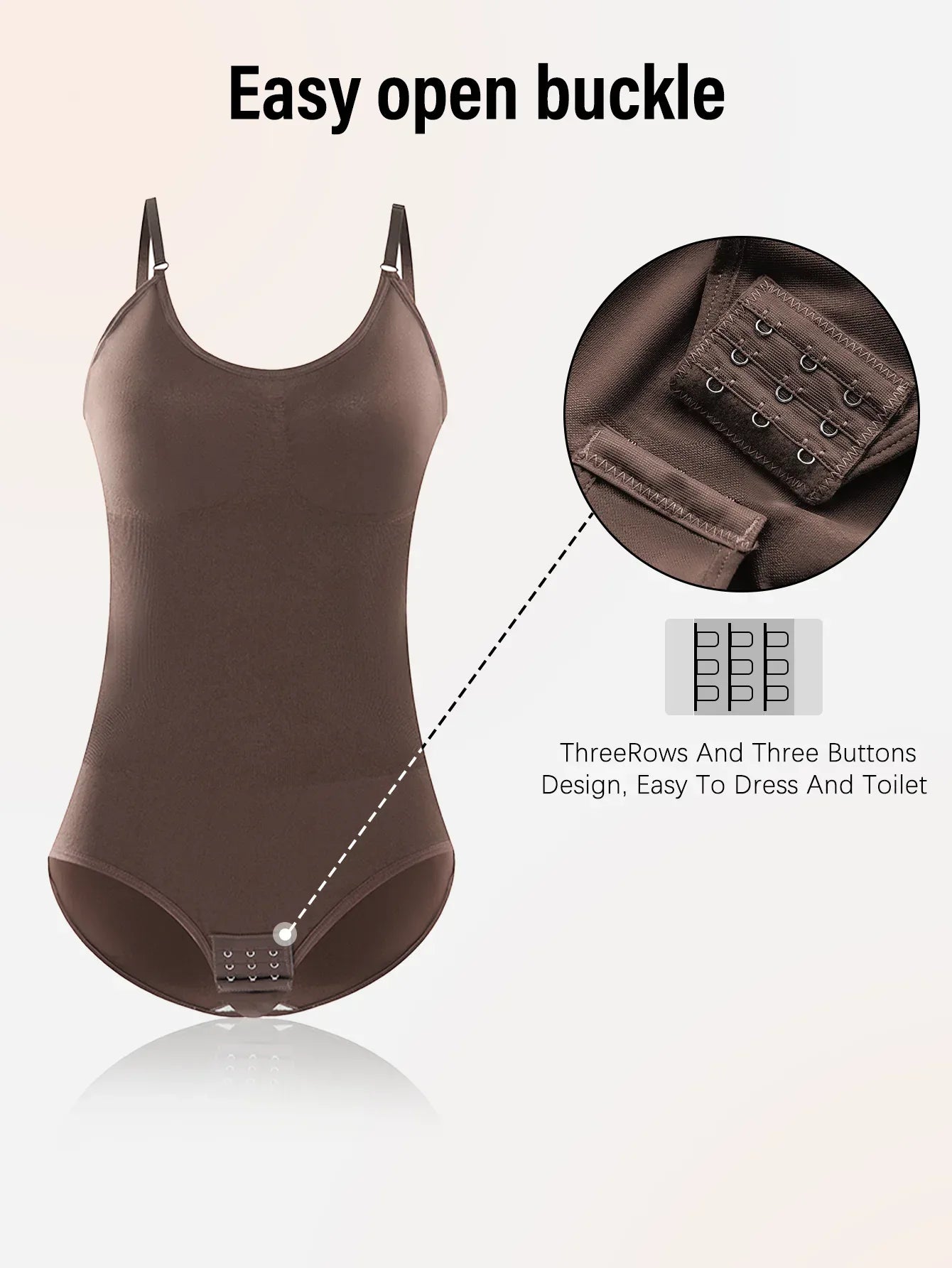 Drop Shipping Women Sexy Shapewear Seamless Slimming Butt Lifter Shaper Smooth Out Bodysuit Open Crotch High Elastic Body Suits - Luvia