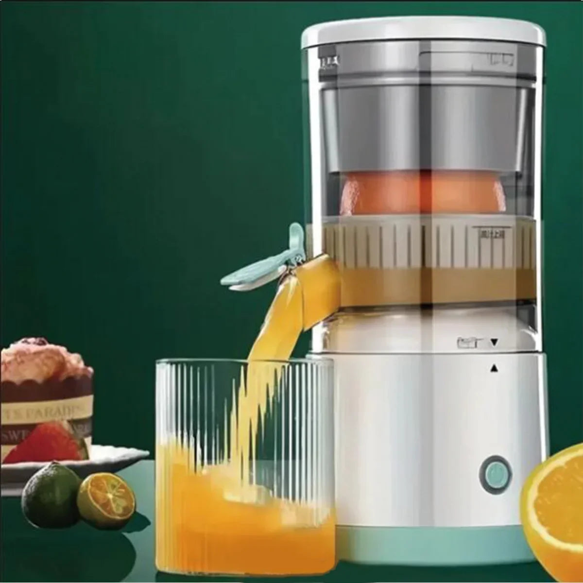 Noreter New Portable Home Juicer Fruit Juice Extractor, USB RechargeableElectric Squeeze, High Juice Output for Orange,