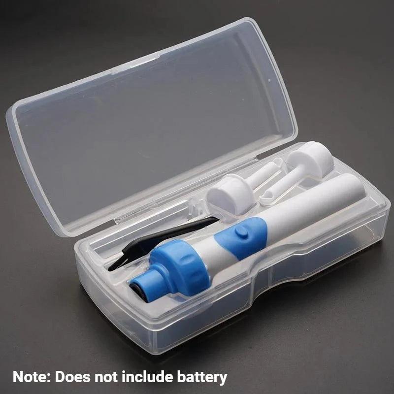 1 Set Electric Ear Wax Remover, Automatic Vacuum Ear Cleaner Tool Set, Safe & Gentle Earwax Removal Kit for Adults & Kids