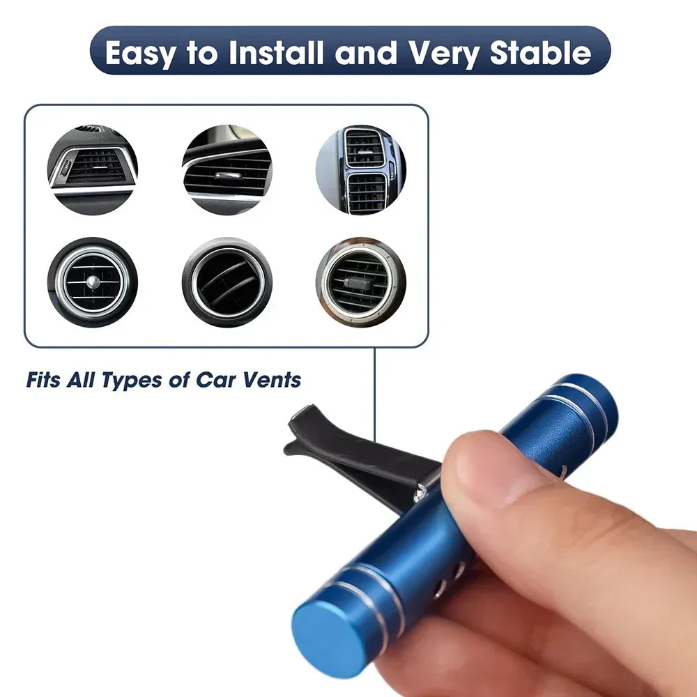 Car Air Vent Aromatherapy Clip Car Air Freshener Multiple Scents Creative Car Diffuser Solid Perfume Decorative Accessories - Luvia