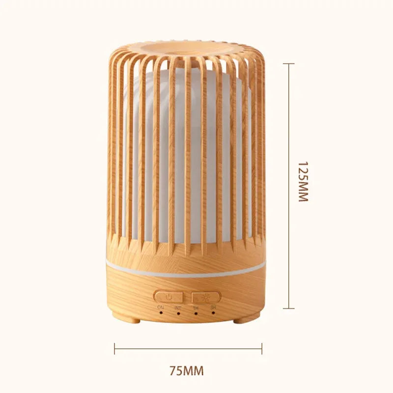150ml Ultrasonic Aroma Diffuser USB Air Humidifier 7-color Night Light Essential Oil umidificador For Home Office Car Sprayer 1p - Luvia