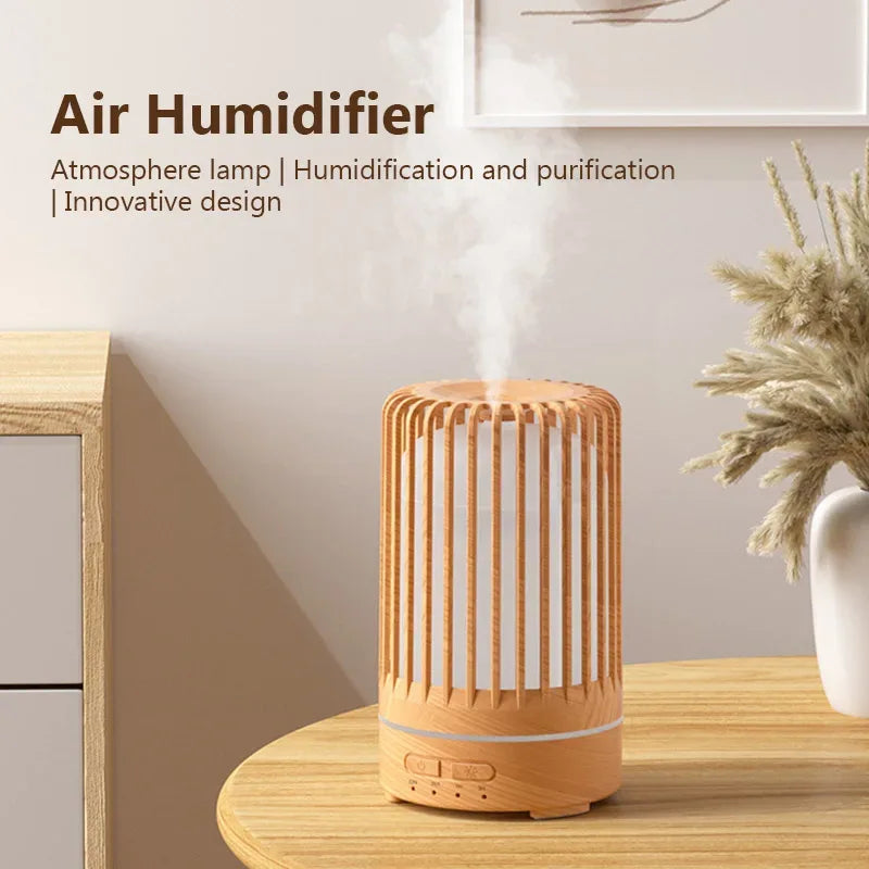 150ml Ultrasonic Aroma Diffuser USB Air Humidifier 7-color Night Light Essential Oil umidificador For Home Office Car Sprayer 1p - Luvia