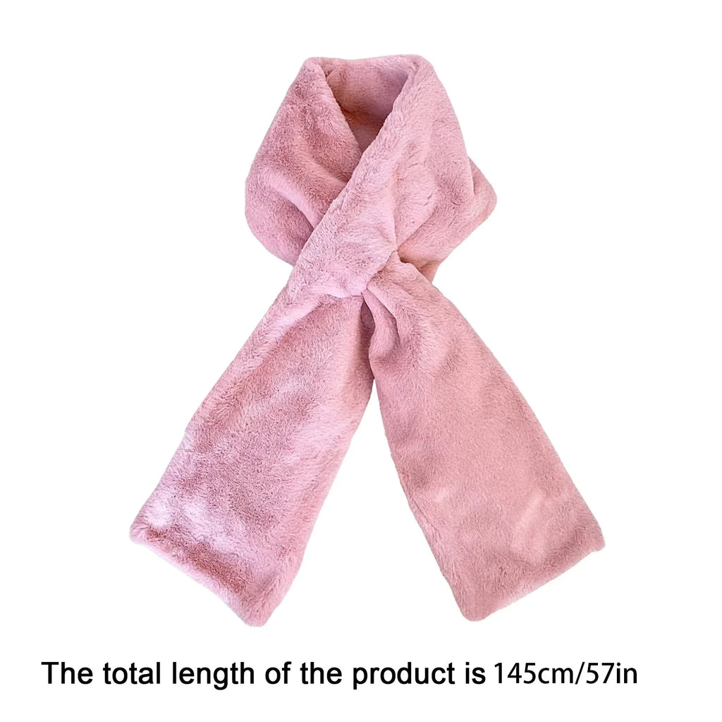Faux Scarf With A Hidden Zippered Pocket For Storing Your Phone And Valuables. - Luvia