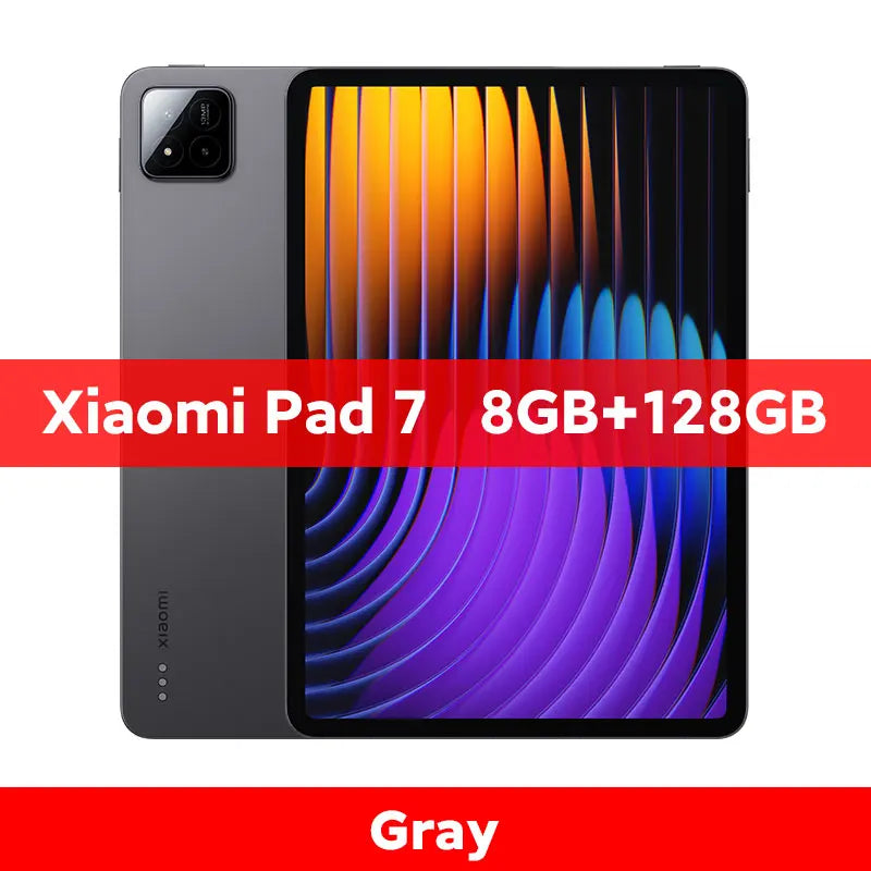 FR Warehouse Xiaomi Pad 7 Global Version Tablet  8850mAh 13MP Camera Snapdragon 7+ Gen 3 Octa-core 11.2" 3.2K Display 144Hz 45W