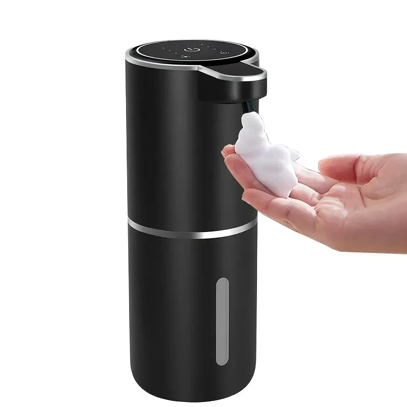 380ML Capacity IPX5 Waterproof Hand Sanitizer Pump Wash Machine 4Levels Smart Sensor Touchless Electric Automatic Soap Dispenser