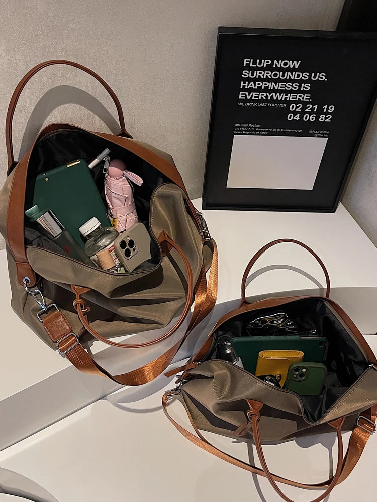 Large Capaci Commuter Tote Bag Women's Faionable Versatile Handbag Casual Travel Single oulder Crossbody Bag