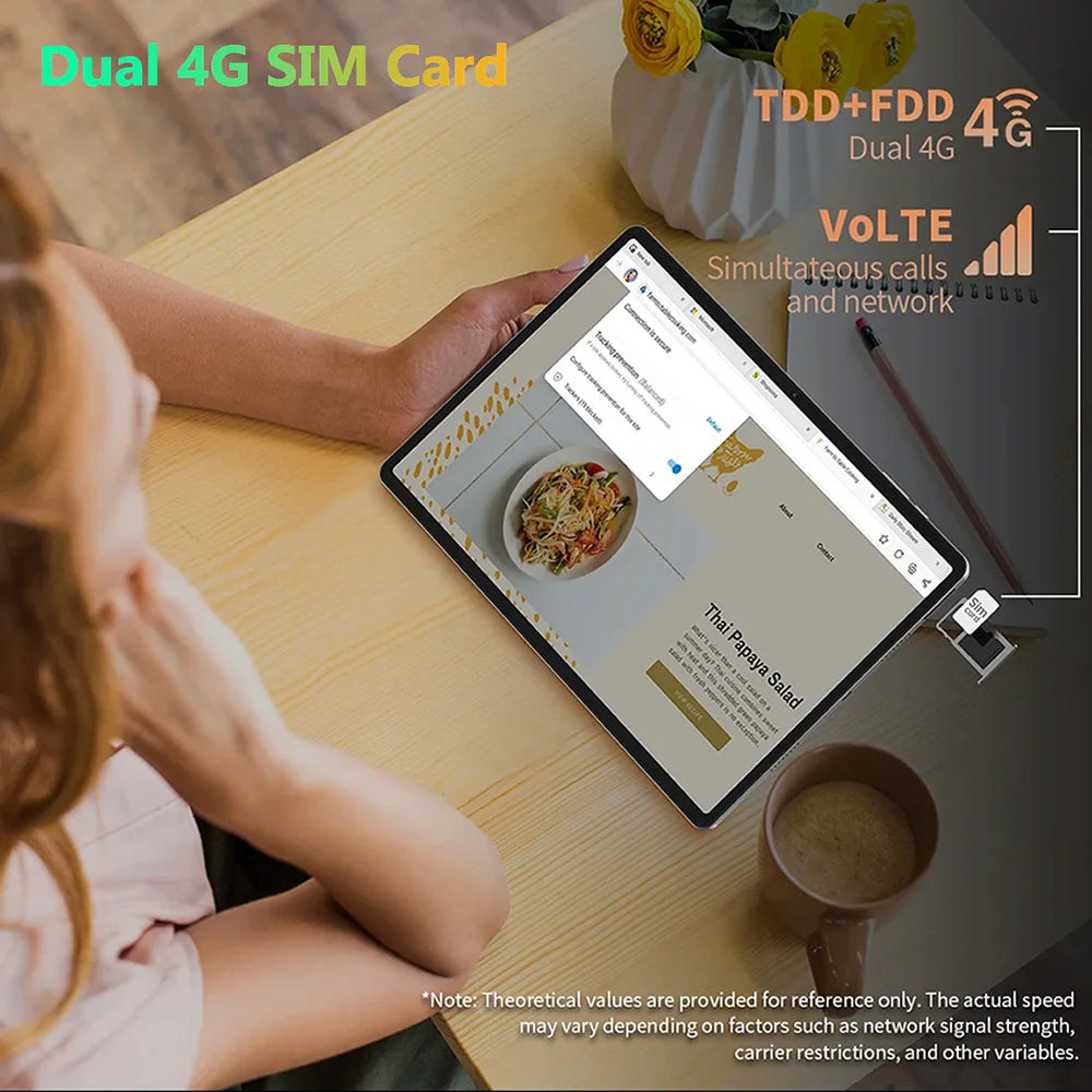 Nenmone Mpad15 14 inch Tablet 2 In 1 Tablet Laptop 14" Octa Core 16GB RAM 512GB ROM Android14 Tablet With Keyboard 2.4G/5G WiFi