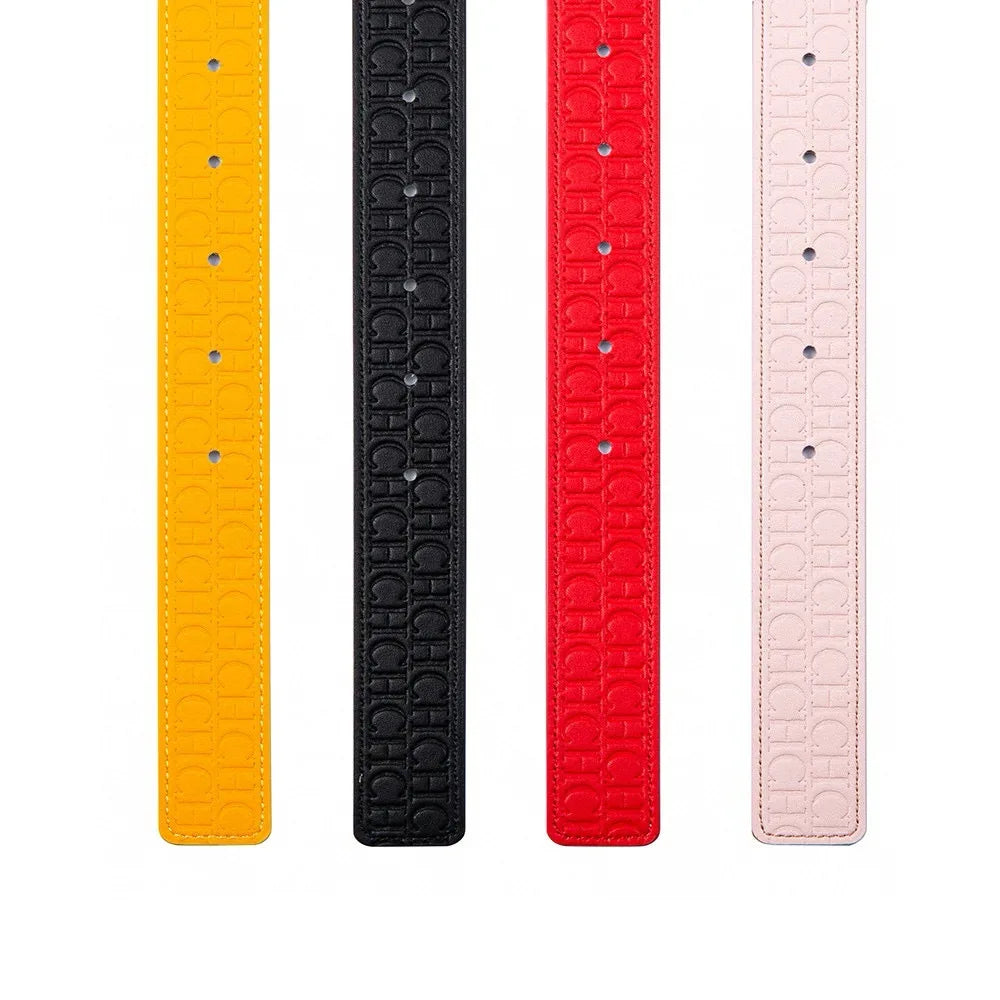 CH Women's Belt Gift Box Packaging Fashionable Versatile Belt - Luvia
