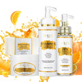 AILKE Vitamin C Skin Care Kit, With Lightening Body Lotion, Even Skin Tone Cream, Whitening Serum, Brightening Soap - Luvia