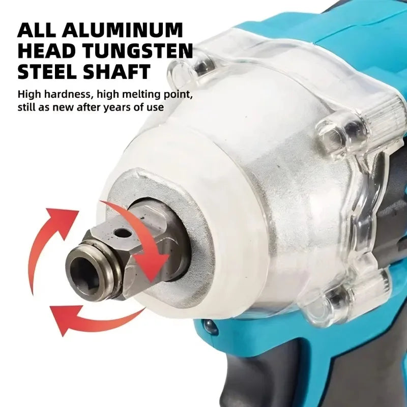 💯️Makita DTW285 Tools Impact Wrench Machine Brushless Cordless Electric Wrench High Torque Rechargable Tool Makita 18V Battery