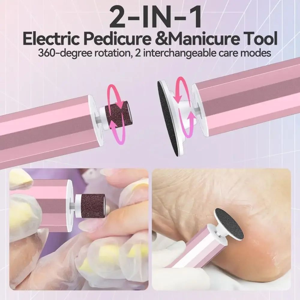 electric foot callus remover electric foot file foot callus remover 	removedor de callos en los pies electric callus remover - Luvia