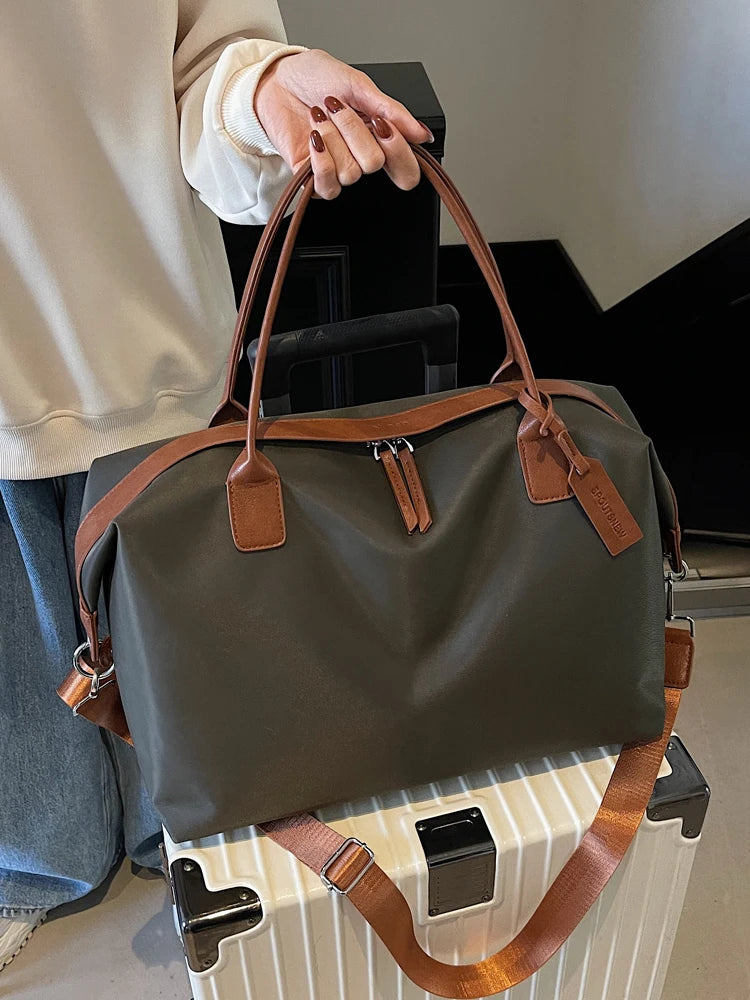 Large Capaci Commuter Tote Bag Women's Faionable Versatile Handbag Casual Travel Single oulder Crossbody Bag