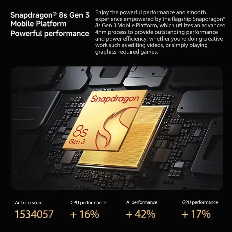 Global Version Xiaomi Pad 7 Pro Snapdragon 8s Gen 3 11.2" 3.2K 144Hz Display 67W HyperCharge 8850mAh 50MP+32MP Camera