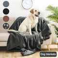 Double-sided Pet Waterproof Blanket ,Soft Thickened Flannel Velveteen Sherpa Blankets for Cats and Dogs Breathable and Anti-grip - Luvia