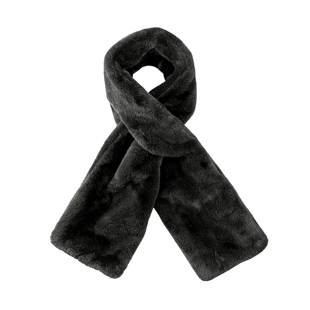 Faux Scarf With A Hidden Zippered Pocket For Storing Your Phone And Valuables. - Luvia
