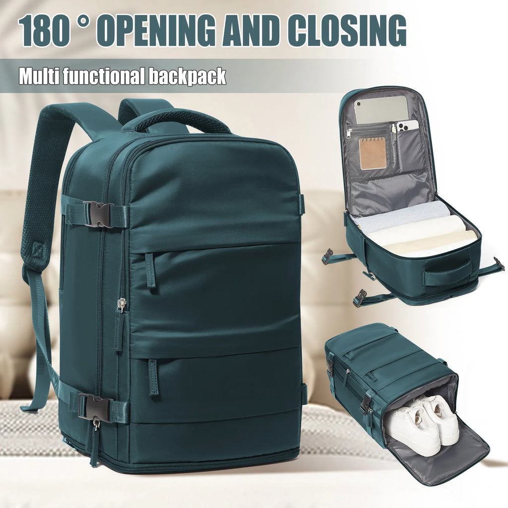 Women Men Travel Backpack , Cabin Bag Ryanair Hand Luggage 40x20x25 Travel Backpack College Bookbag Laptop Bag, eastpak rucksack