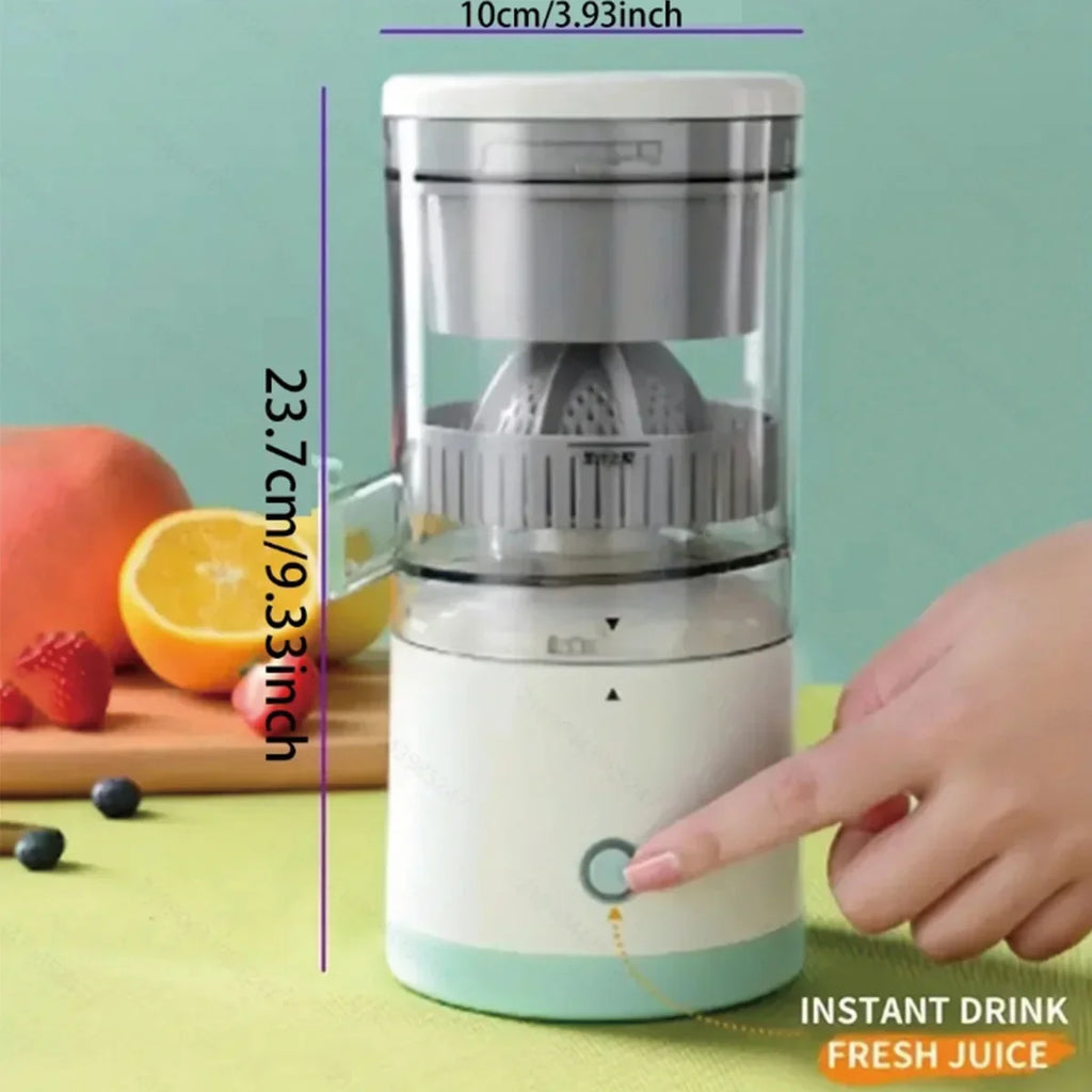 Noreter New Portable Home Juicer Fruit Juice Extractor, USB RechargeableElectric Squeeze, High Juice Output for Orange,