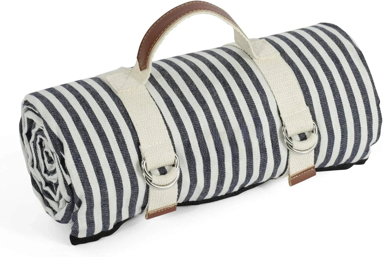 Waterproof Picnic Blanket Portable with Carry Strap for Beach Mat or Family Outdoor Camping Party - Luvia