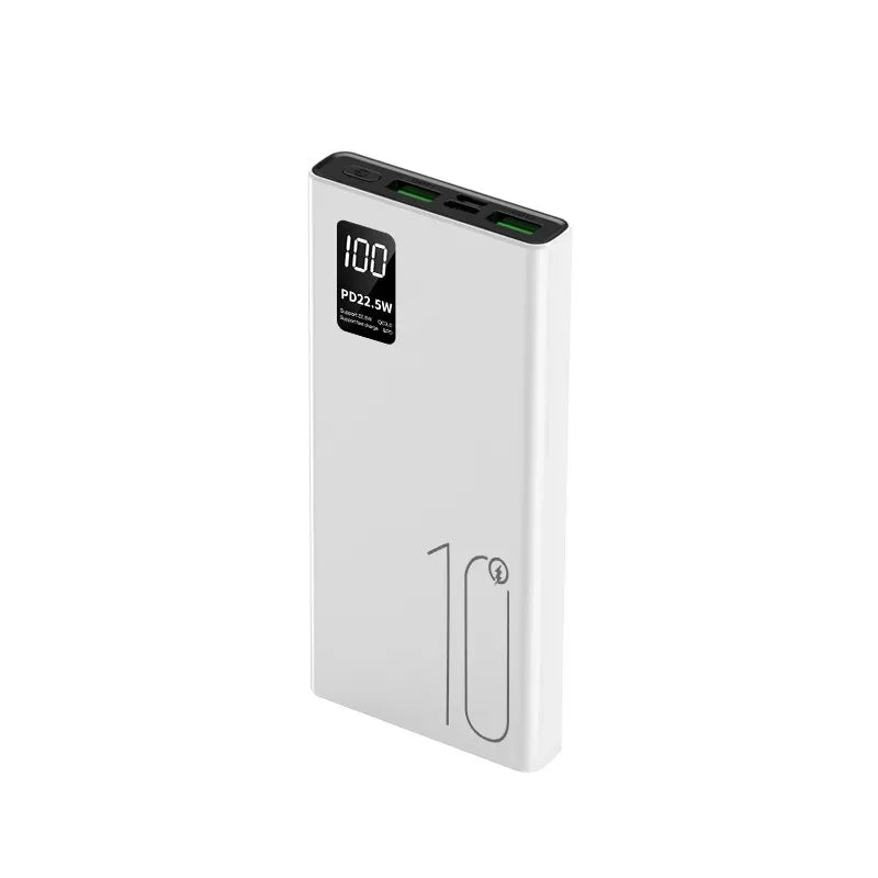 200000mAh 22.5W Power Bank Fast Charging Power Bank High Capacity External Battery Hot Digital Display - Luvia