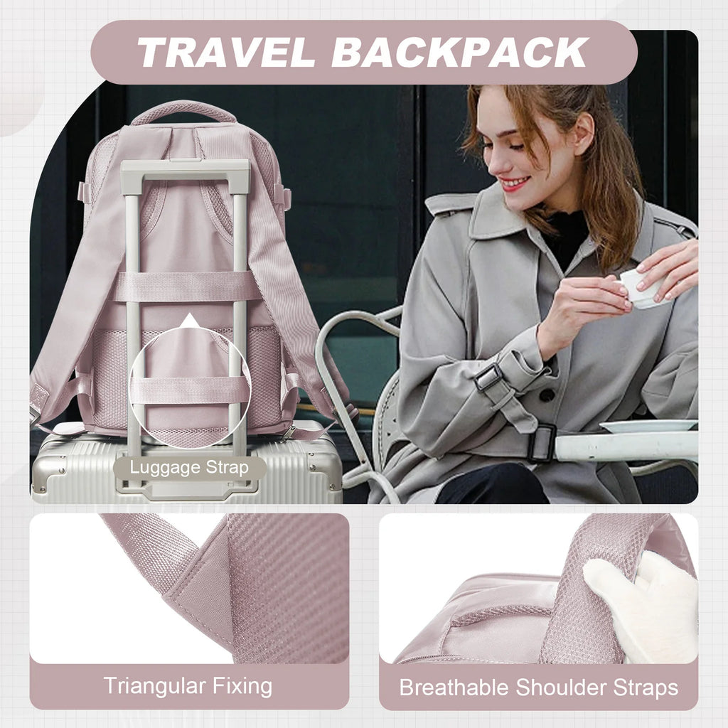 Women Men Travel Backpack , Cabin Bag Ryanair Hand Luggage 40x20x25 Travel Backpack College Bookbag Laptop Bag, eastpak rucksack