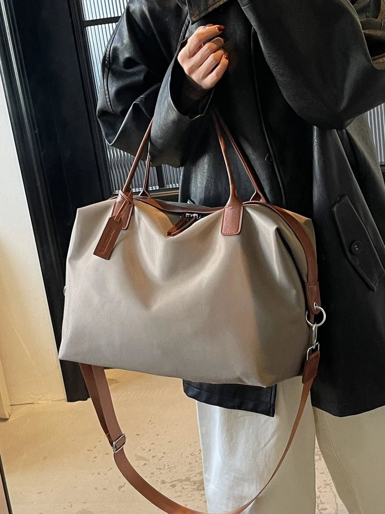 Large Capaci Commuter Tote Bag Women's Faionable Versatile Handbag Casual Travel Single oulder Crossbody Bag