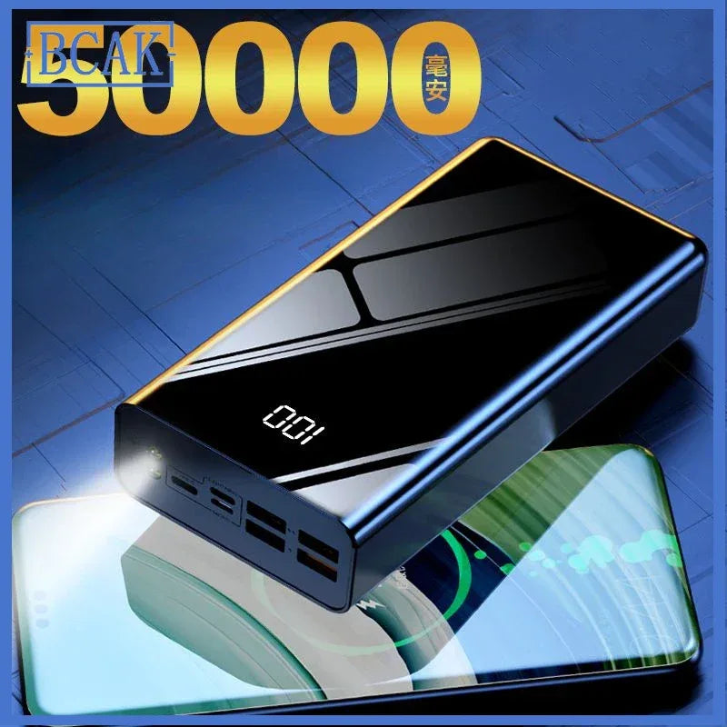 Fast Charge Large Capacity Power Bank 50000 mAh 30,000 20,000 Power Bank - Luvia