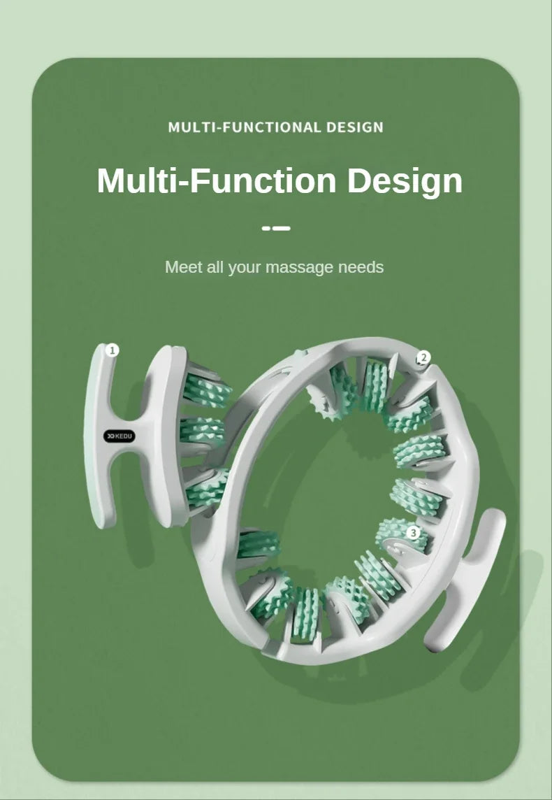 Leg Roller Massager Cellulite Massager Manual Muscle Massager Roller Multi-function Pelvic Floor Muscle Trainer Beauty Tools New