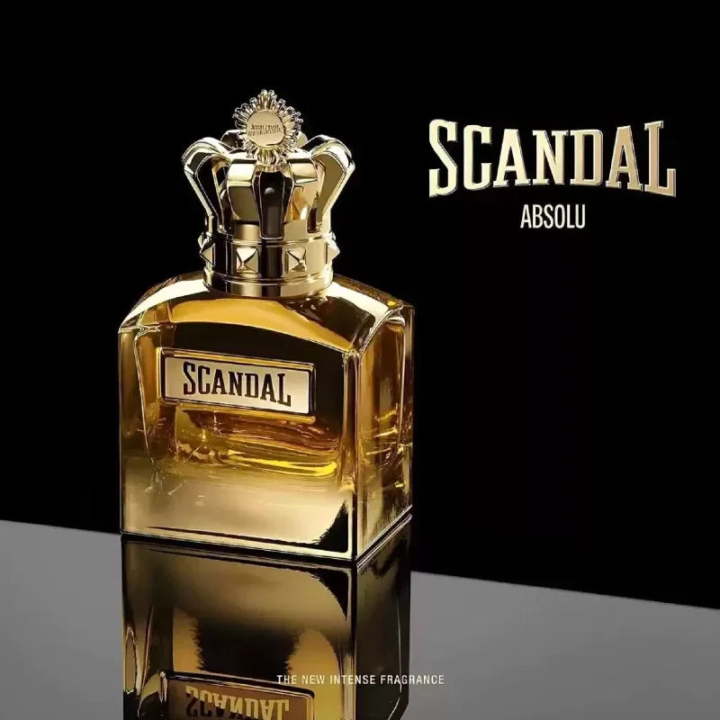 Scandal for Men Eau De Parfum Long Lasting Woody Fragrance Vetiver Leather & Sandalwood Cologne Premium Perfume Gift Set for Him