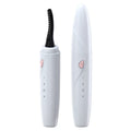 Heated Eyelash Curler 3-Level Adjustable Temperature Rapid Heated Type C Rechargeable Safe Anti-Burn Eye Lash Comb Teeth Design - Luvia