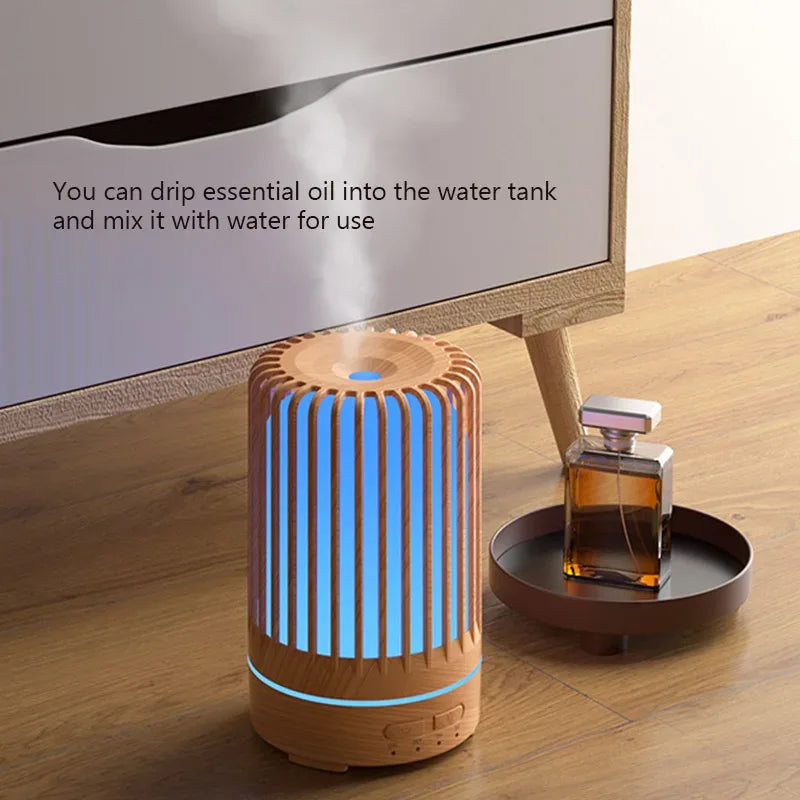 150ml Ultrasonic Aroma Diffuser USB Air Humidifier 7-color Night Light Essential Oil umidificador For Home Office Car Sprayer 1p - Luvia