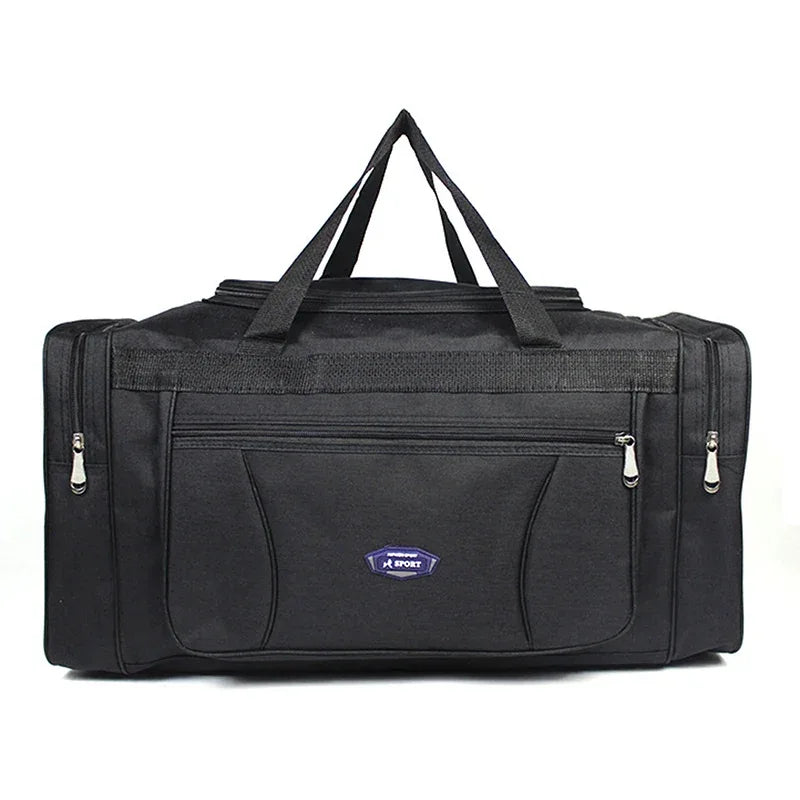 Oxford Waterproof Men Travel Bags Hand Luggage Big Travel Bag Business Large Capacity Weekend Duffle Travel Bag Fitness Bag - Luvia