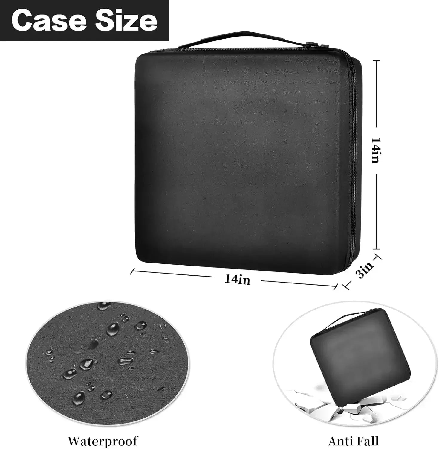 15 Slots Watch Box /Men Watch Display Storage Case Fits All Wristwatches and Smart Watches up to 42mm - Luvia